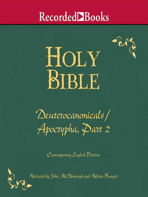 Title details for Part 2, Holy Bible Deuterocanonicals/Apocrypha-Volume 19 by Various - Wait list